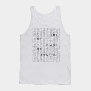 Life, The Universe and Everything Tank Top